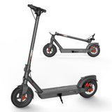 Electric Scooter Adult, 500W Peak Motor, 32km Long Range, 10” Solid and Pneumatic tire,3 speed mode