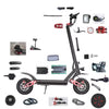 Ecorider E4-9 Wholesale Electric Scooter Parts and Body Parts, Electric Scooter Accessories - Electric